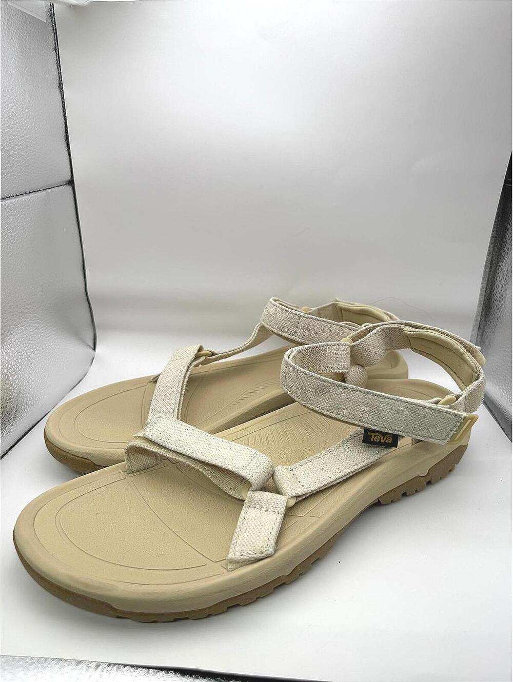 Teva Beige Adjustable Strap Sandals Women's Size 14